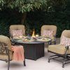 Patio Conversation Sets With Fire Pit (Photo 3 of 15)