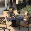 Patio Conversation Sets With Fire Pit Table (Photo 9 of 15)