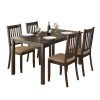 Laurent 7 Piece Rectangle Dining Sets With Wood And Host Chairs (Photo 16 of 25)
