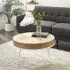 Coffee Tables With Round Wooden Tops (Photo 1 of 15)