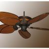 Wicker Outdoor Ceiling Fans With Lights (Photo 10 of 15)