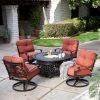 Patio Conversation Sets With Propane Fire Pit (Photo 8 of 15)