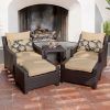 Patio Conversation Sets With Ottoman (Photo 6 of 15)