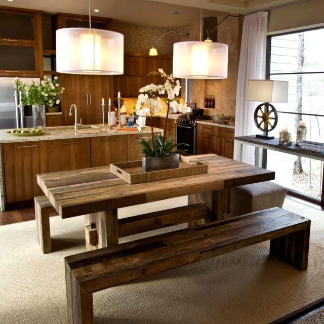 2024 Latest Indoor Picnic Style Dining Tables