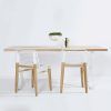 Dining Tables With White Legs And Wooden Top (Photo 25 of 25)