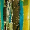 Abstract Fused Glass Wall Art (Photo 8 of 15)