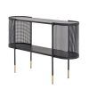 Black Metal Console Tables (Photo 9 of 15)