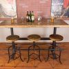 Reclaimed Teak And Cast Iron Round Dining Tables (Photo 14 of 15)