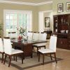 White Leather Dining Room Chairs (Photo 8 of 25)