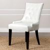 Ivory Leather Dining Chairs (Photo 23 of 25)