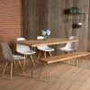 Jaxon 6 Piece Rectangle Dining Sets With Bench & Wood Chairs (Photo 21 of 25)