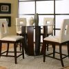 Dining Room Glass Tables Sets (Photo 9 of 25)