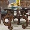 Round Glass Dining Tables With Oak Legs (Photo 20 of 25)