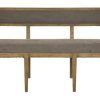 Dining Tables Bench Seat With Back (Photo 17 of 25)