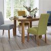 Round Oak Dining Tables And 4 Chairs (Photo 10 of 25)