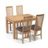 Oak Dining Tables And 4 Chairs (Photo 10 of 25)