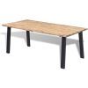 Solid Acacia Wood Dining Tables (Photo 8 of 25)