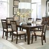Jaxon Grey 7 Piece Rectangle Extension Dining Sets With Wood Chairs (Photo 22 of 25)