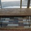 Iron Dining Tables With Mango Wood (Photo 7 of 25)