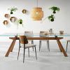 Wooden Glass Dining Tables (Photo 16 of 25)
