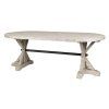 Distressed Grey Finish Wood Classic Design Dining Tables (Photo 7 of 25)