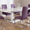 Dining Tables And Purple Chairs (Photo 7 of 25)