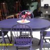 Dining Tables And Purple Chairs (Photo 1 of 25)