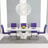 Dining Tables And Purple Chairs (Photo 25 of 25)