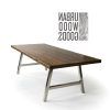 Dining Tables With Brushed Stainless Steel Frame (Photo 15 of 25)
