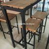 Dining Tables With Metal Legs Wood Top (Photo 19 of 25)