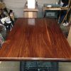 Distressed Walnut And Black Finish Wood Modern Country Dining Tables (Photo 25 of 25)