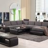 Mireille Modern And Contemporary Fabric Upholstered Sectional Sofas (Photo 17 of 25)