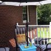 Patio Umbrella Stand Side Tables (Photo 8 of 15)