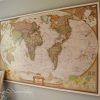 Diy World Map Wall Art (Photo 13 of 15)