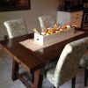 Rustic Mahogany Benchwright Dining Tables (Photo 8 of 25)