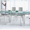 Glass And Stainless Steel Dining Tables (Photo 1 of 25)