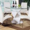 White Gloss And Glass Dining Tables (Photo 6 of 25)
