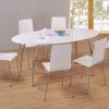White Oval Extending Dining Tables (Photo 13 of 25)