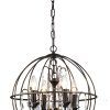 Donna 4-Light Globe Chandeliers (Photo 9 of 25)