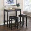 Black Wood Dining Tables Sets (Photo 8 of 25)