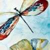 Dragonfly Painting Wall Art (Photo 7 of 15)
