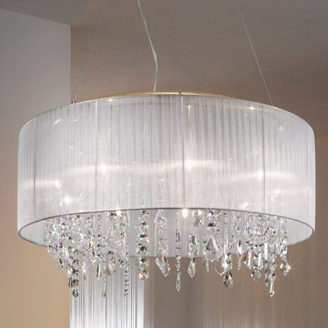 2024 Popular Drum Lamp Shades for Chandeliers