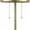 Dual Pull Chain Standing Lamps (Photo 6 of 15)