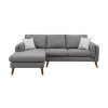 Dulce Mid-Century Chaise Sofas Light Gray (Photo 6 of 25)