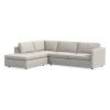 Dulce Right Sectional Sofas Twill Stone (Photo 2 of 25)