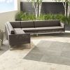 Setoril Modern Sectional Sofa Swith Chaise Woven Linen (Photo 13 of 25)