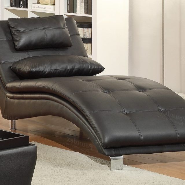 15 Collection of Leather Chaise Lounges