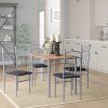 Taulbee 5 Piece Dining Sets (Photo 5 of 25)