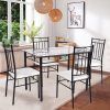 Tappahannock 3 Piece Counter Height Dining Sets (Photo 14 of 25)