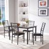 Casiano 5 Piece Dining Sets (Photo 9 of 25)
